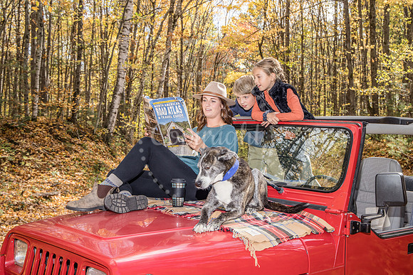 100423 Fall Red Jeep Family MWW  1RAW